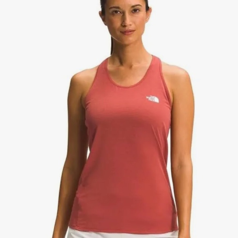 NWT The North Face Women's Wander Performance Tank Tandori Spice Red szXL